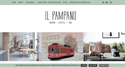 Desktop Screenshot of ilpampano-designbimbi.com